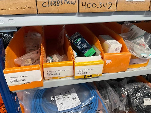 Partij netwerk en audio aansluitmateriaal - afbeelding 5 van  6