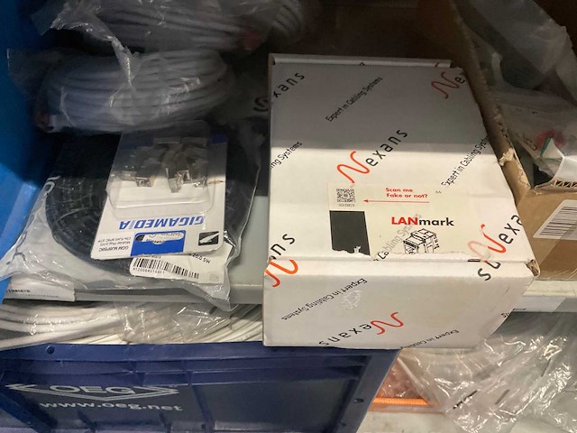 Partij netwerk en audio aansluitmateriaal - afbeelding 4 van  26