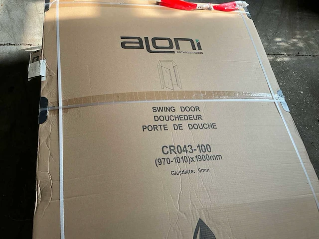 Partij nieuwe aioni douchedeur en ikea pax/komplement interieuronderdelen - afbeelding 1 van  9