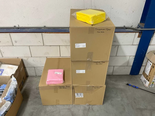 Partij non-woven sopdoeken - afbeelding 1 van  4