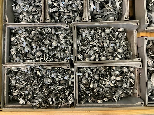 Partij norma/kale slangklemmen - afbeelding 4 van  6