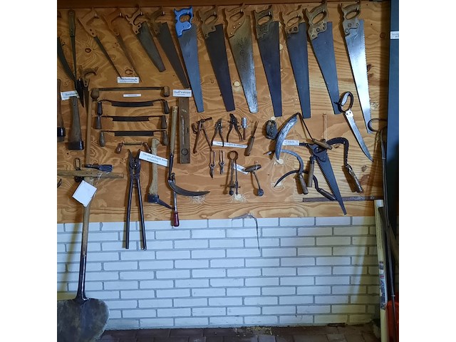 Partij nostalgisch handgereedschap - afbeelding 5 van  10