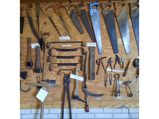 Partij nostalgisch handgereedschap - afbeelding 7 van  10