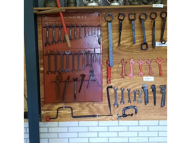 Partij nostalgisch handgereedschap - afbeelding 3 van  10