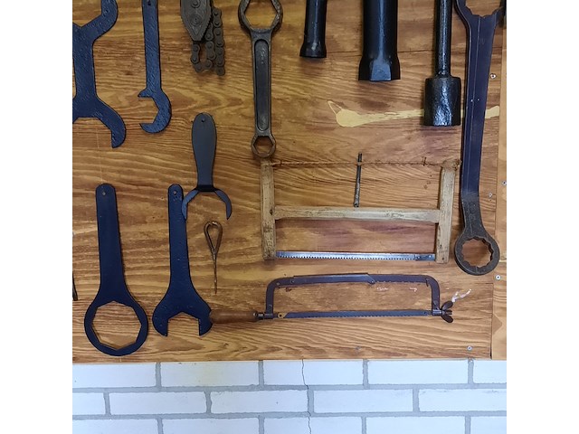 Partij nostalgisch handgereedschap - afbeelding 7 van  10