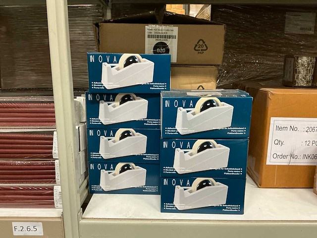 Partij nova plakbandhouders b20 black (42x) - afbeelding 1 van  2