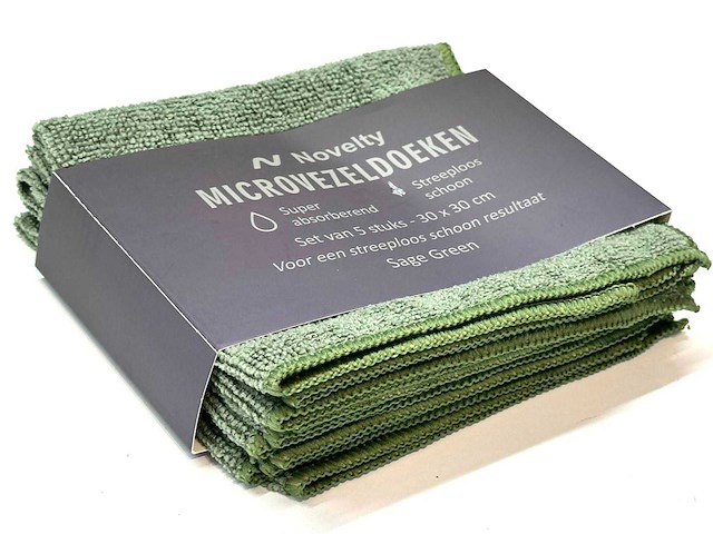 Partij novelty 5-pack microvezeldoeken (2443x) - afbeelding 4 van  5