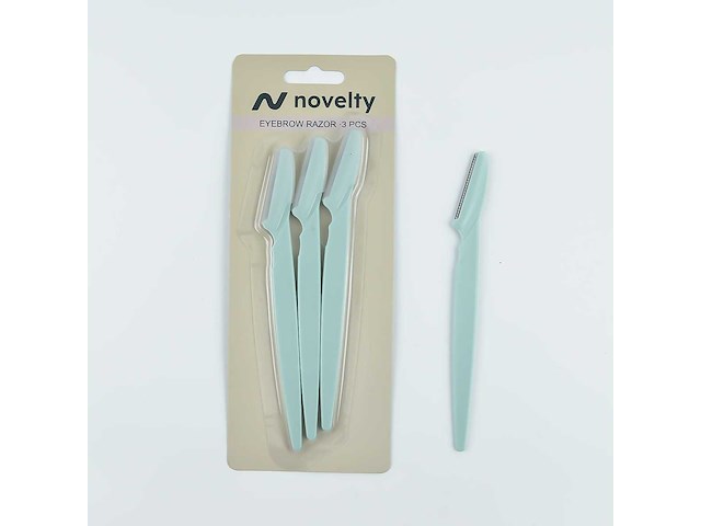 Partij novelty wenkbrauwscheermessen 3-pack (5000x) - afbeelding 1 van  6