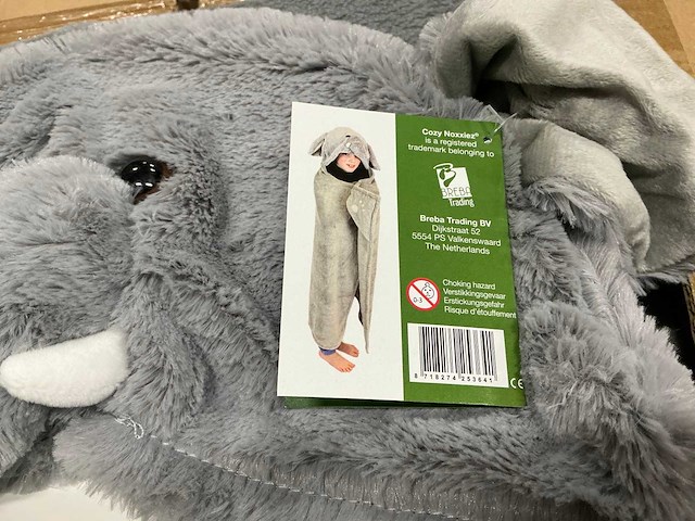Partij noxxiez blankets elephant (80x) - afbeelding 3 van  5