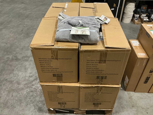 Partij noxxiez blankets elephant (80x) - afbeelding 4 van  5