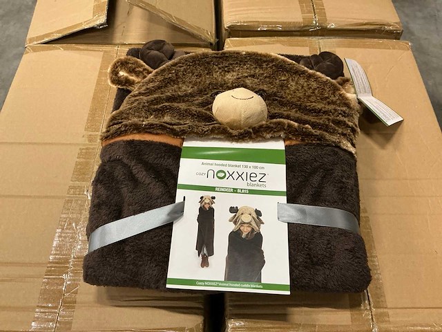 Partij noxxiez blankets reindeer (80x) - afbeelding 2 van  5