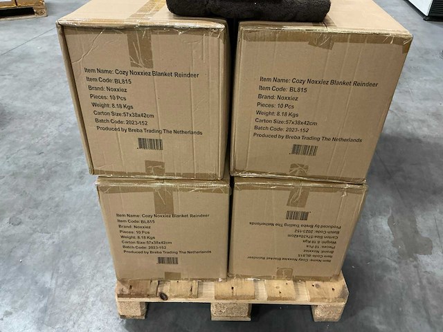 Partij noxxiez blankets reindeer (80x) - afbeelding 5 van  5