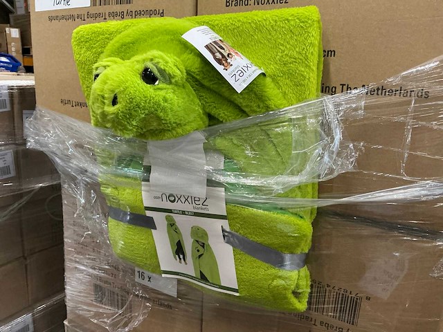 Partij noxxiez blankets turtle 130x100cm (160x) - afbeelding 1 van  4
