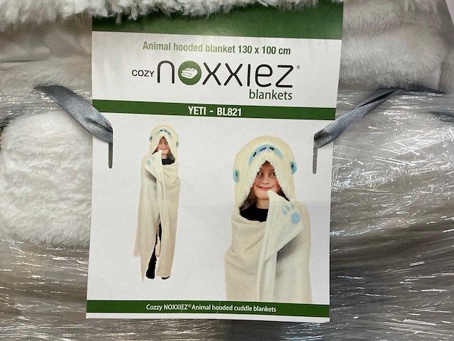 Partij noxxiez blankets yeti 130x100cm - afbeelding 2 van  4