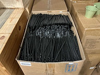 Partij np steker 22cm ovaal nok zwart (42240x) - afbeelding 1 van  4