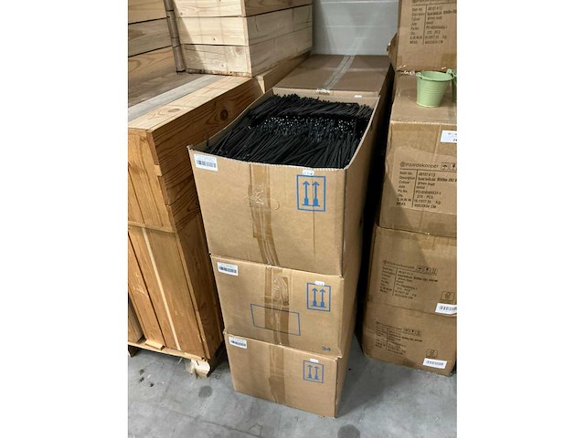 Partij np steker 22cm ovaal nok zwart (42240x) - afbeelding 3 van  4