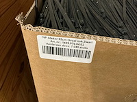 Partij np steker 22cm ovaal nok zwart (42240x) - afbeelding 4 van  4