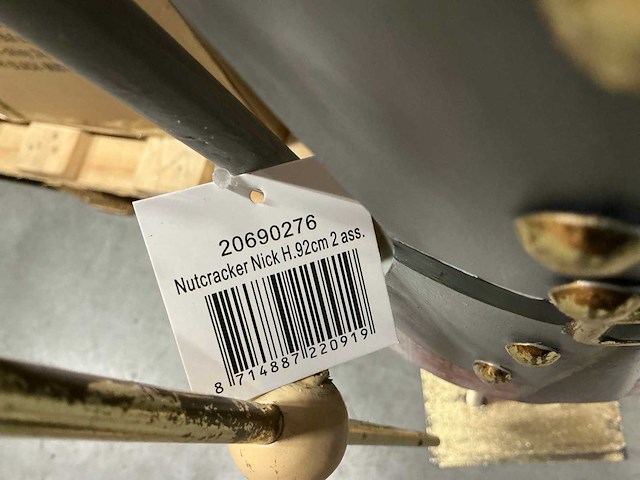 Partij nutckracker nick h92cm 2 soorten (24x) - afbeelding 3 van  5