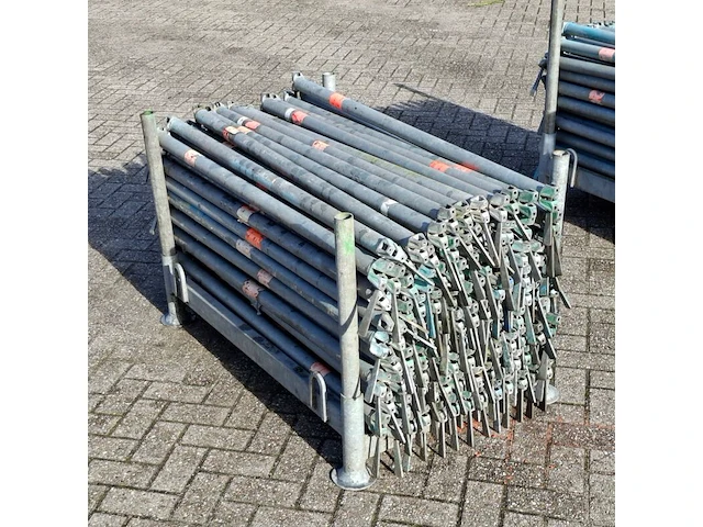 Partij o-liggers in transportbok layher, allround | 140 cm - afbeelding 3 van  7