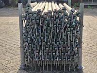 Partij o-liggers in transportbok layher, allround | 140 cm - afbeelding 4 van  7