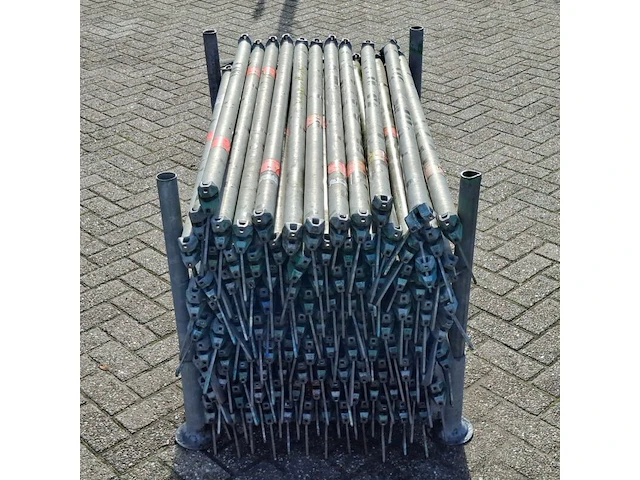 Partij o-liggers in transportbok layher, allround | 140 cm - afbeelding 5 van  7