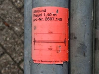 Partij o-liggers in transportbok layher, allround | 140 cm - afbeelding 7 van  7