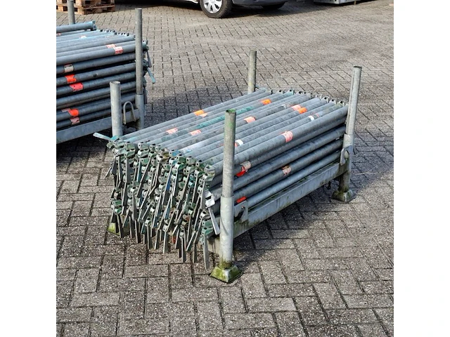 Partij o-liggers, layher, allround | 140cm, in transportbok - afbeelding 1 van  6