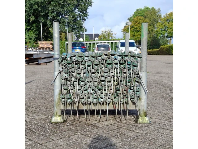 Partij o-liggers, layher, allround | 140cm, in transportbok - afbeelding 2 van  6