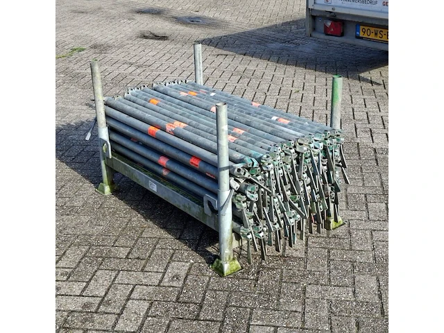 Partij o-liggers, layher, allround | 140cm, in transportbok - afbeelding 3 van  6
