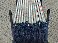 Partij o-liggers, layher, allround | 140cm, in transportbok - afbeelding 5 van  6