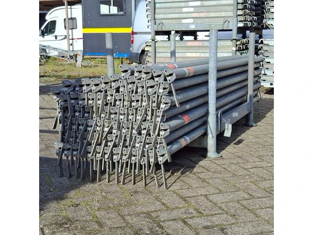 Partij o-liggers, layher, allround | 257 cm, in transportbok - afbeelding 2 van  6