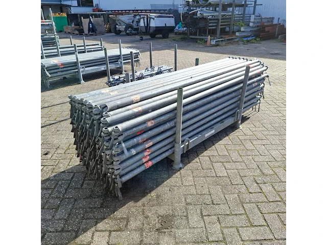 Partij o-liggers, layher, allround | 257 cm, in transportbok - afbeelding 4 van  7