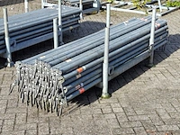 Partij o-liggers, layher, allround | 257cm, in transportbok
