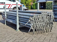 Partij o-liggers, layher, allround | 257cm, in transportbok - afbeelding 2 van  7