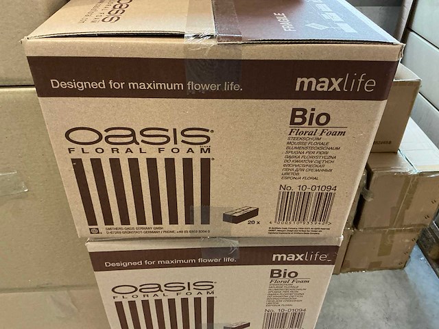 Partij oasis floral foam bio steekschuim no.10-01094 (180x) - afbeelding 2 van  2