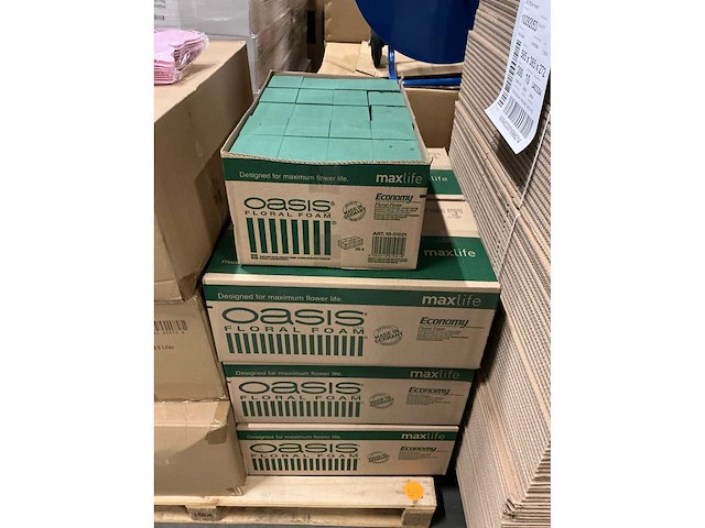 Partij oasis floral foam maxlife economy 20x10x7,5cm (140x) - afbeelding 5 van  6