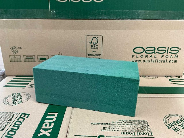 Partij oasis floral foam maxlife economy 20x10x7,5cm (840x) - afbeelding 3 van  7