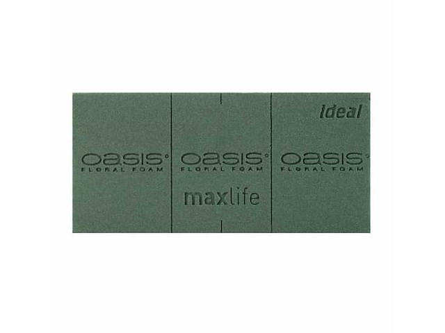 Partij oasis ideal floral foam maxlife steekschuim 23x11x8cm (945x) - afbeelding 1 van  2
