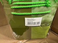 Partij obsession bags green 17/17x15/15x17cm (2040x) - afbeelding 4 van  5