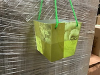 Partij obsession bags green 17/17x15/15x17cm (2280x) - afbeelding 2 van  6