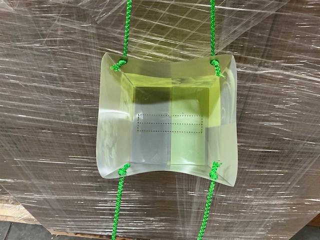 Partij obsession bags green 17/17x15/15x17cm (2280x) - afbeelding 3 van  6