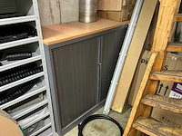 Partij onderdelen t.b.v. machinebouw in stalen vakkenkast (13x) - afbeelding 65 van  72