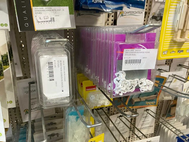 Partij onderdelen voor horren en gordijnen - afbeelding 3 van  25