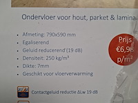 Partij ondervloer op 2x pallet - afbeelding 3 van  4