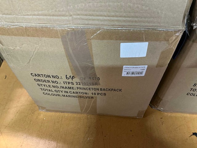 Partij oneills princetons back packs marine/silver (56x) - afbeelding 6 van  6