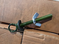 Partij oogbouten met vleugelmoer - afbeelding 3 van  6