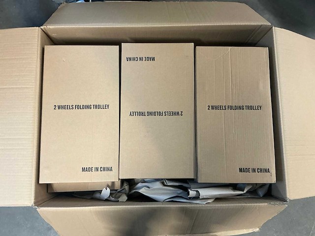 Partij opvouwbare handbagage wagens (15x) - afbeelding 6 van  6