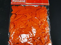 Partij oranje ballonnen - afbeelding 1 van  3