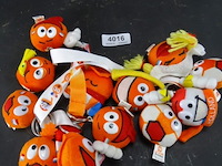 Partij oranje sleutelhangers