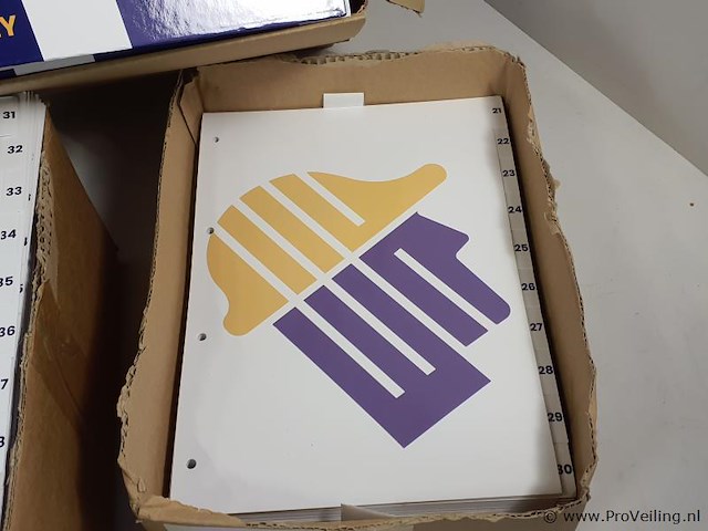 Partij ordners - 11 dozen & tabbladen - 2 dozen - afbeelding 4 van  6